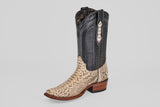 Tanner - Natural - Narrow Square Toe