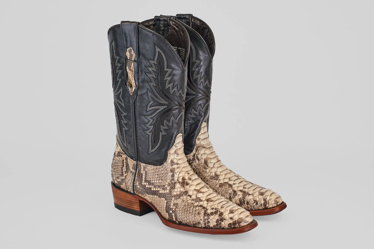 Tanner - Natural - Roper Toe