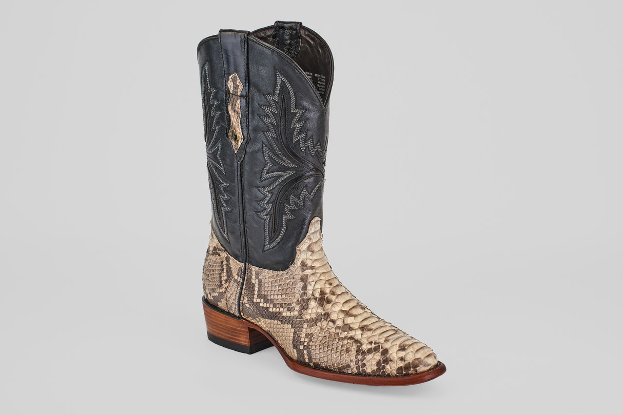 Tanner - Natural - Roper Toe