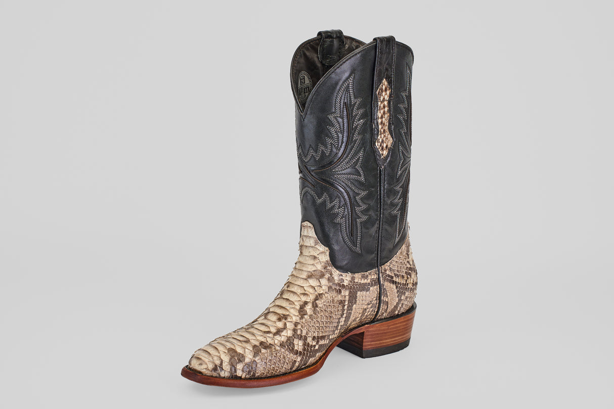 Tanner - Natural - Roper Toe