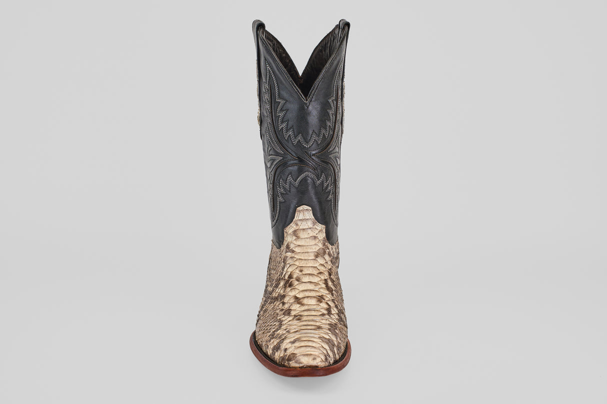 Tanner - Natural - Roper Toe