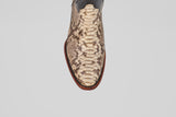 Tanner - Natural - Roper Toe
