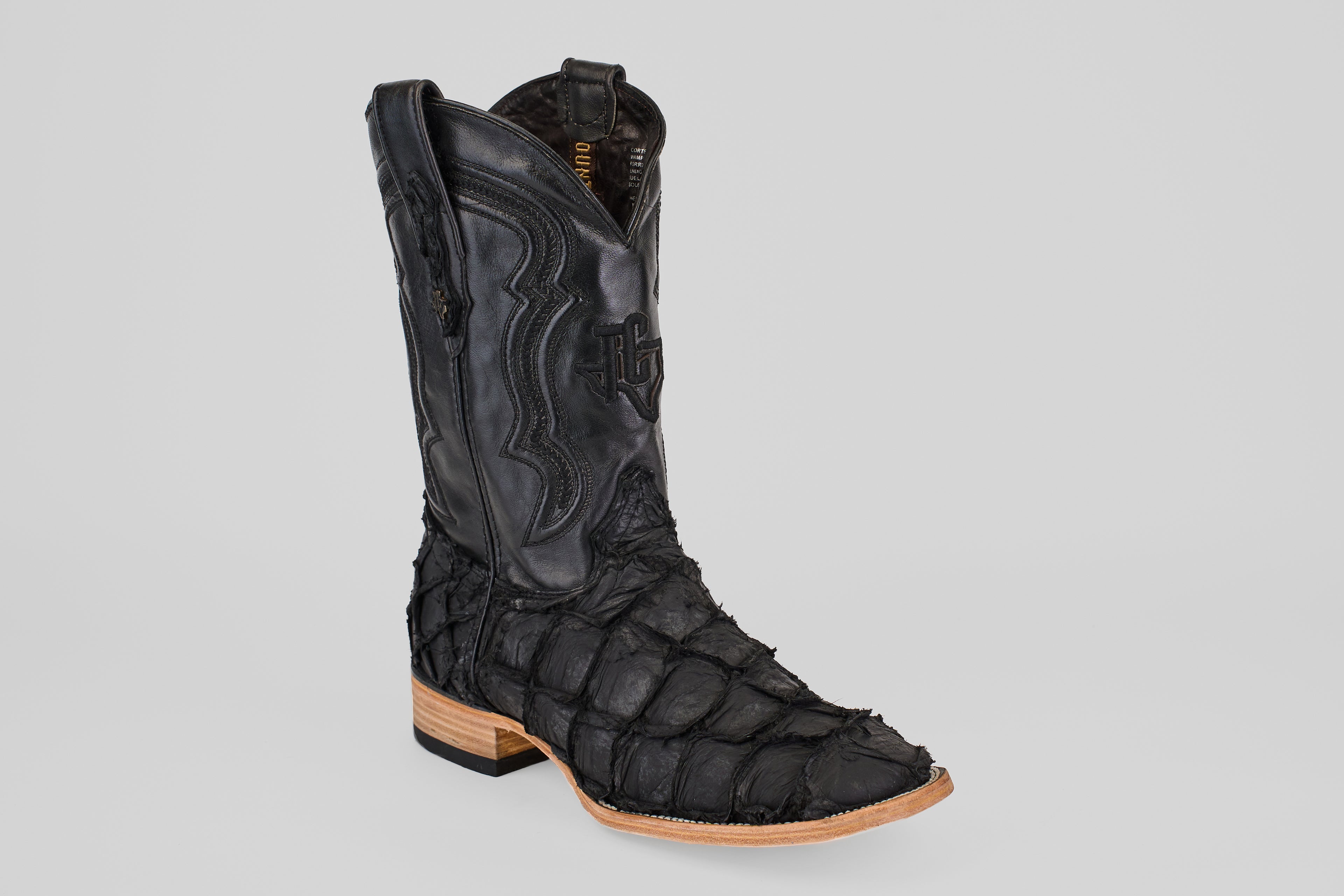 Connor - Matte Black - Square Toe (PZ60)