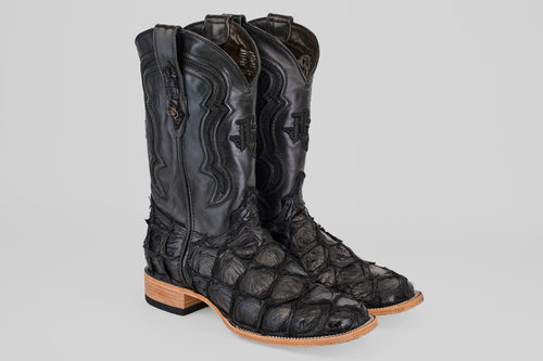 Conor - Black - Square Toe