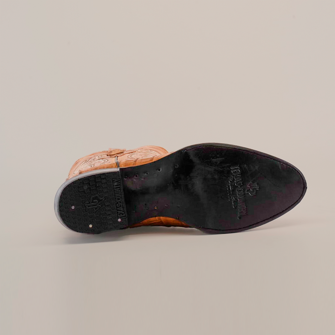 11613 CROCODILE クロコダイル サイドスリットロングジレ LL Crocodile Tail Orix - Embossed Leather - Round Toe (E437) – Gomez