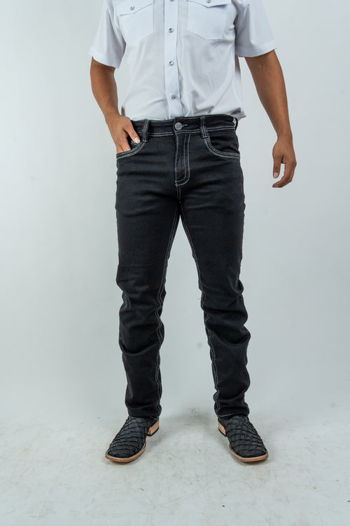 black dress jeans mens Men's Western Boot Cut Denim (RS-008) Size:xl A-Line Modern Simple Wedding USAPROMO-SEPT26 day comfort