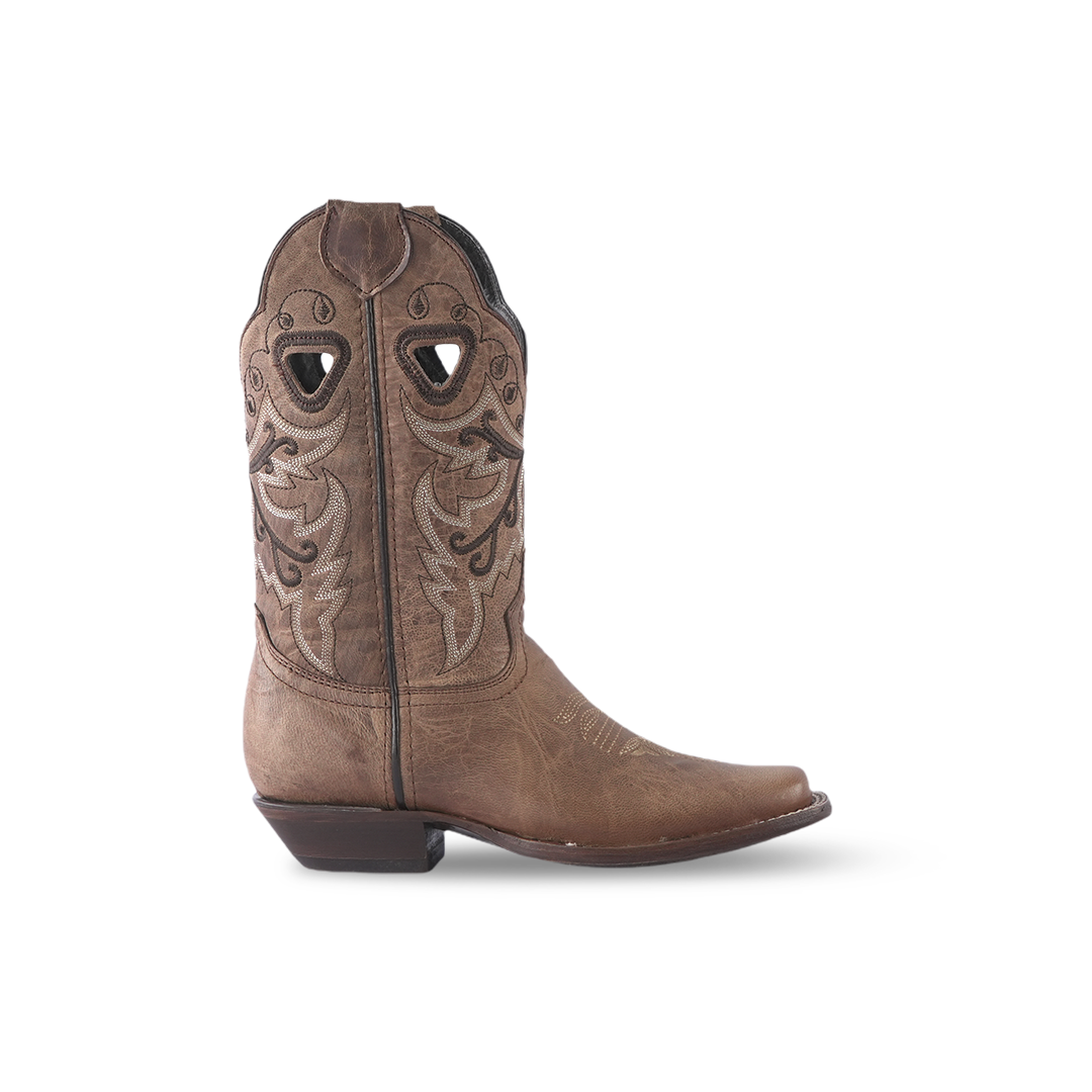 Texas Country Womens Western Boot Sierra Paja Square Toe E316