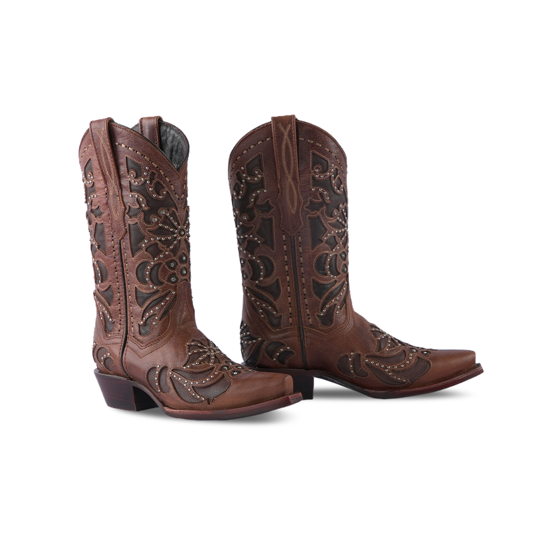 Texas Country Womens Western Boot Cater Tabaco E755