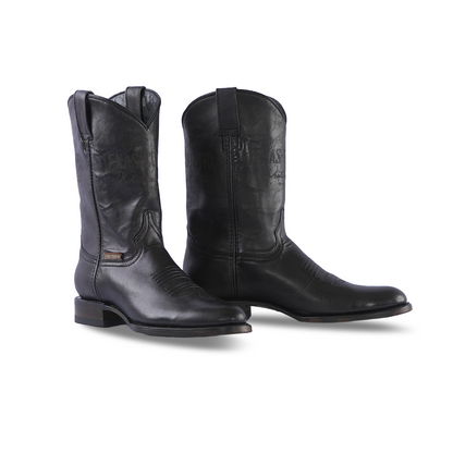 Texas Country Western Boot Antique Sport Black