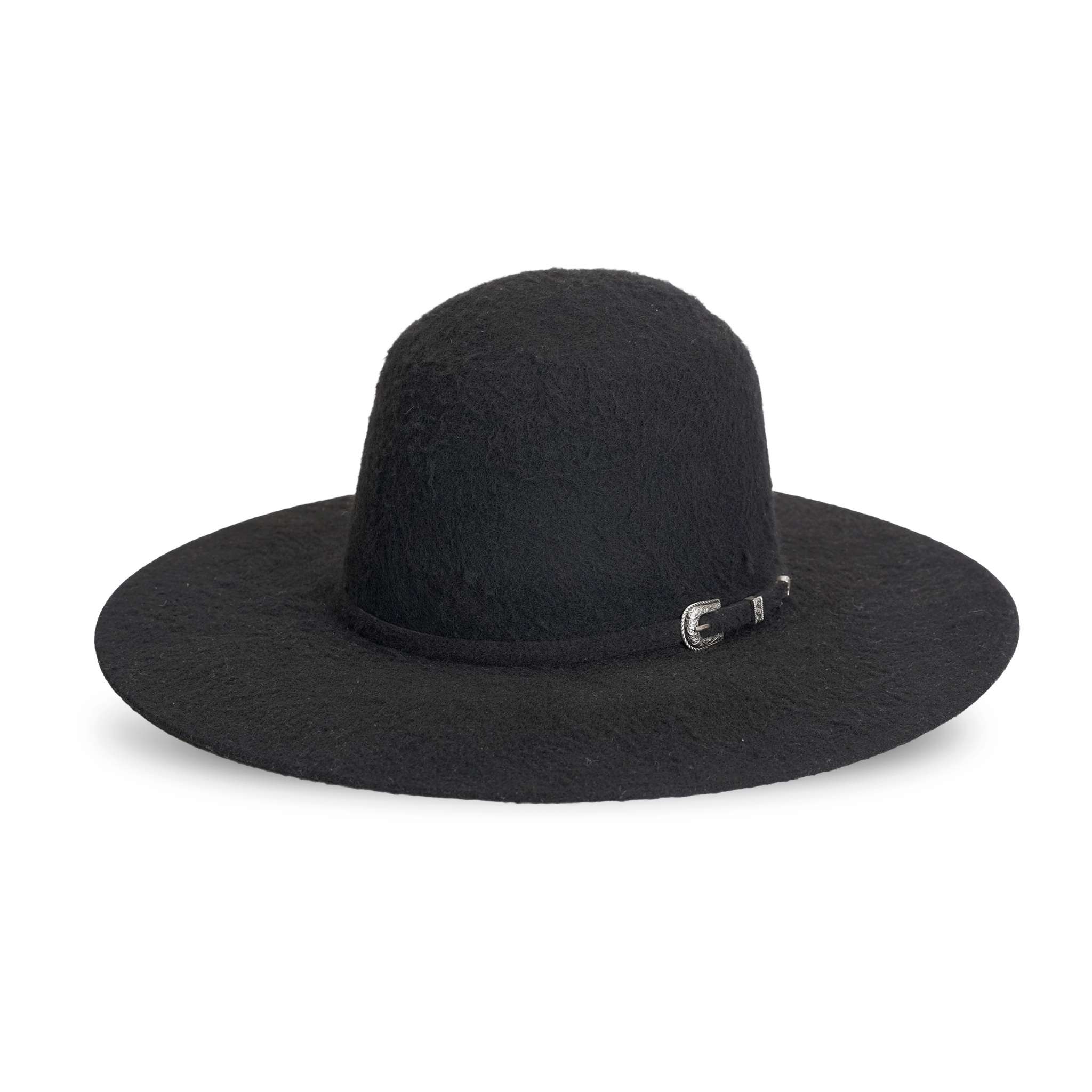 TC Hats - 6X Open Crown Grizzly Hat - Black