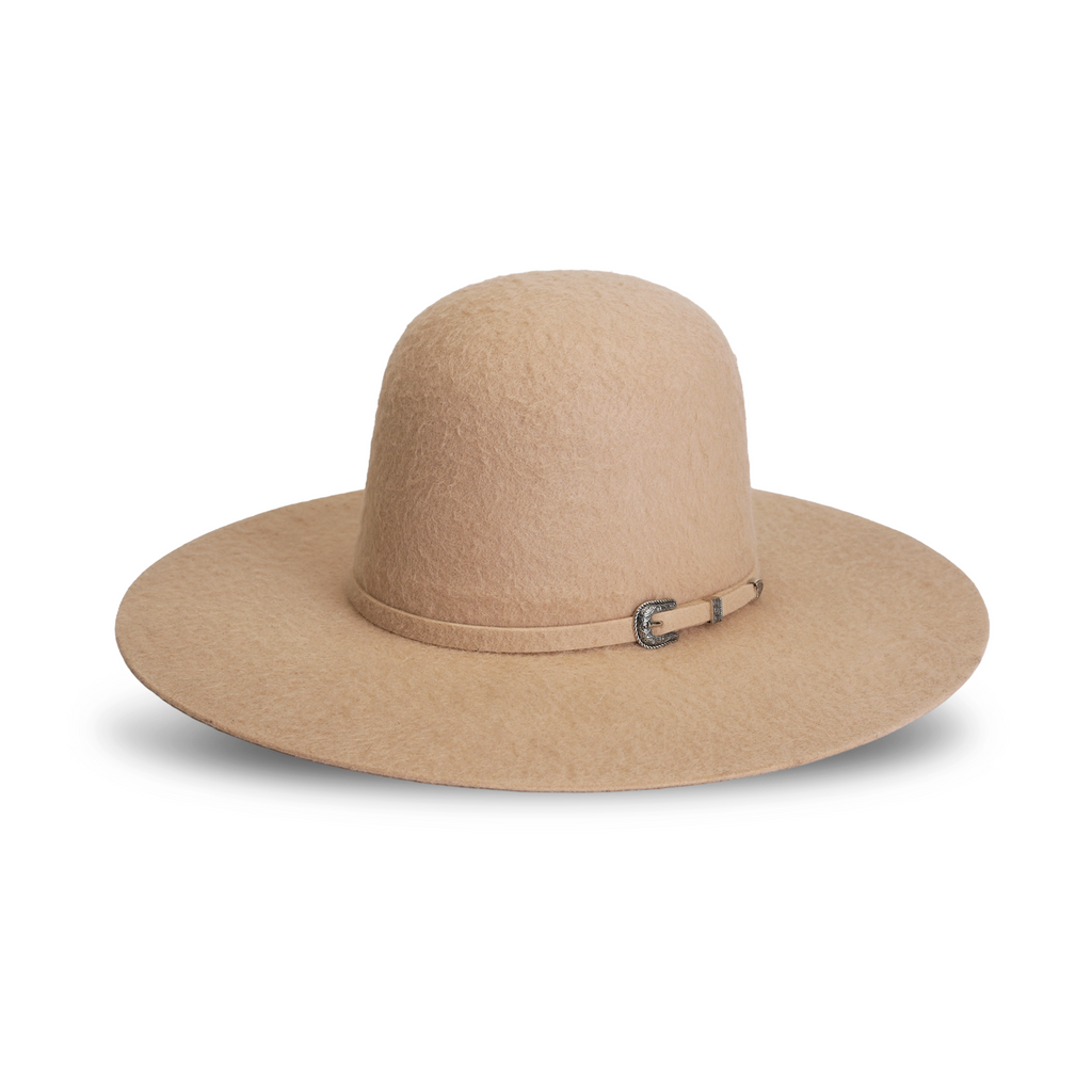 Sombreros TC - Grizzly de copa abierta 6X - Silver Belly