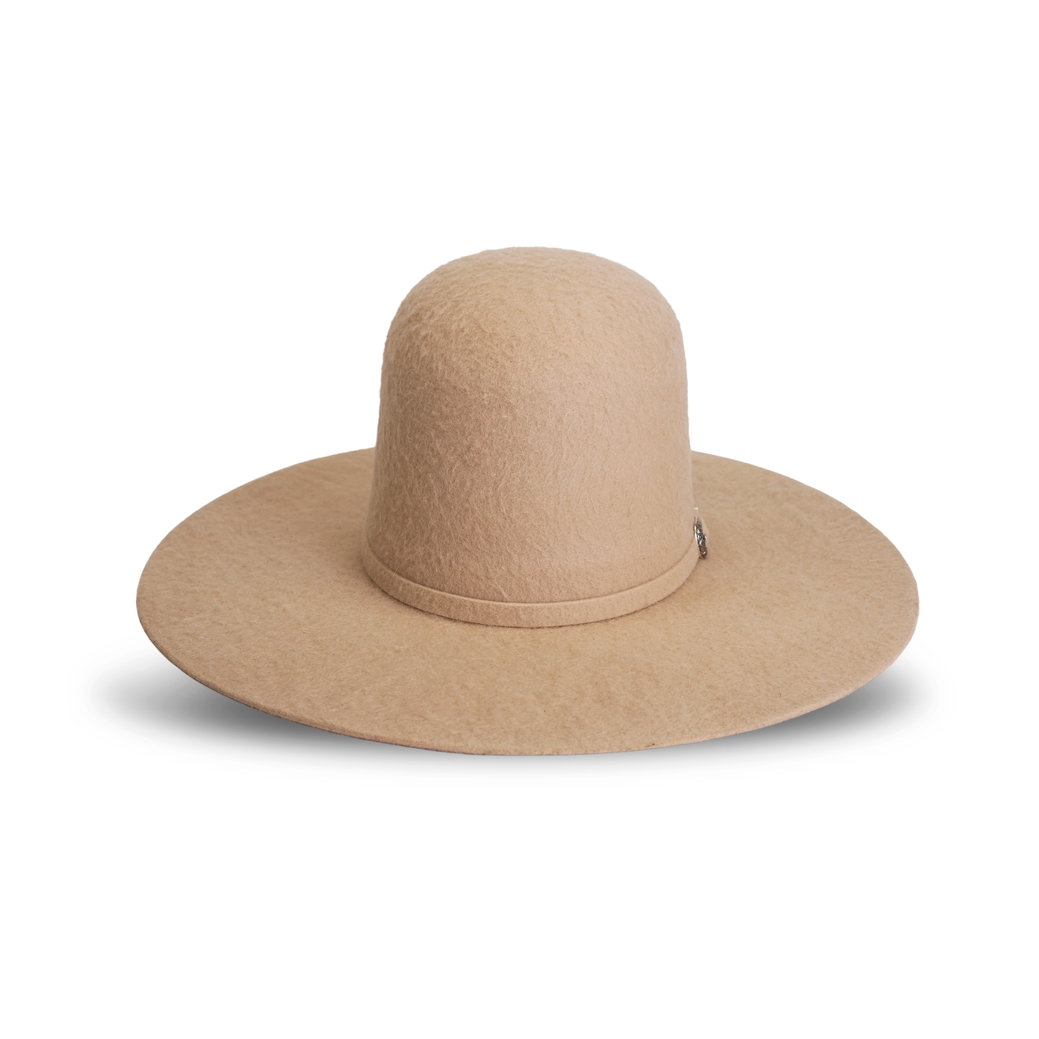 Sombreros TC - Grizzly de copa abierta 6X - Silver Belly