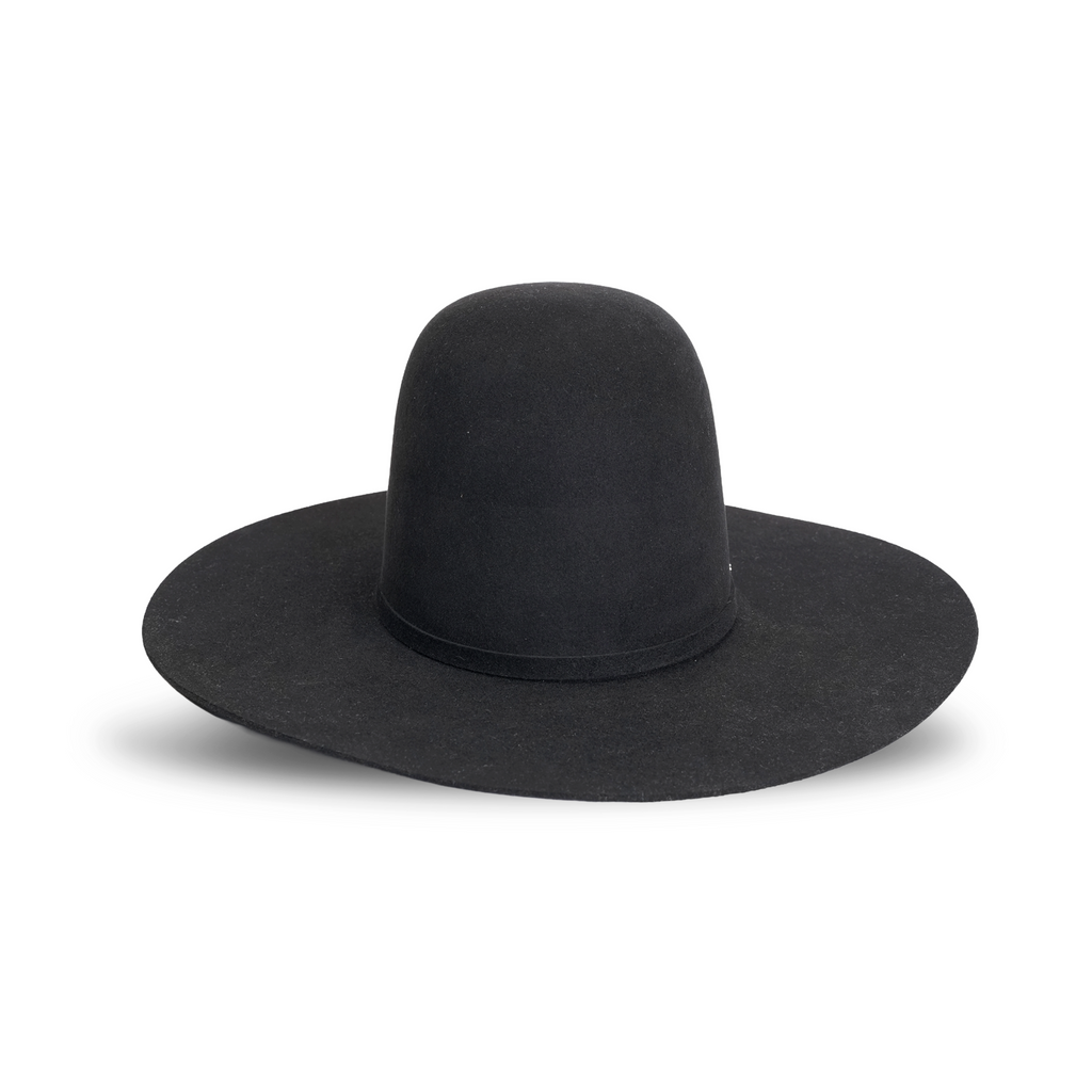 TC Hats - 20X Open Crown Hat - Black - Gomez Western Wear