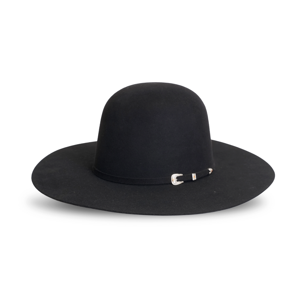 TC Hats - 100X Open Crown Hat - Black - Gomez Western Wear