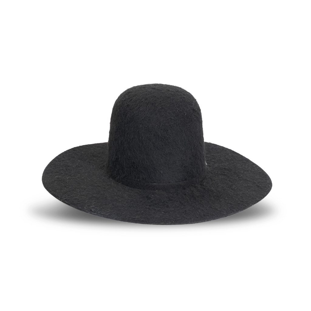 TC Hats - 25X Open Crown Grizzly Hat - Black - Gomez Western Wear