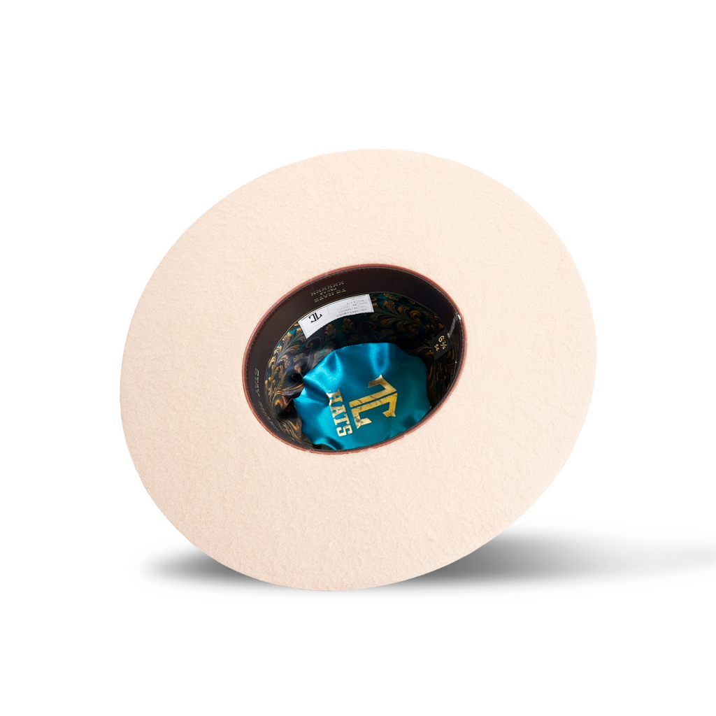 Sombreros TC - Grizzly de copa abierta 6X - Silver Belly