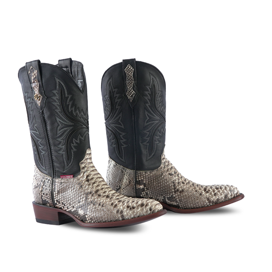 Texas Country Exotic Boot Python Natural Round Toe PN240