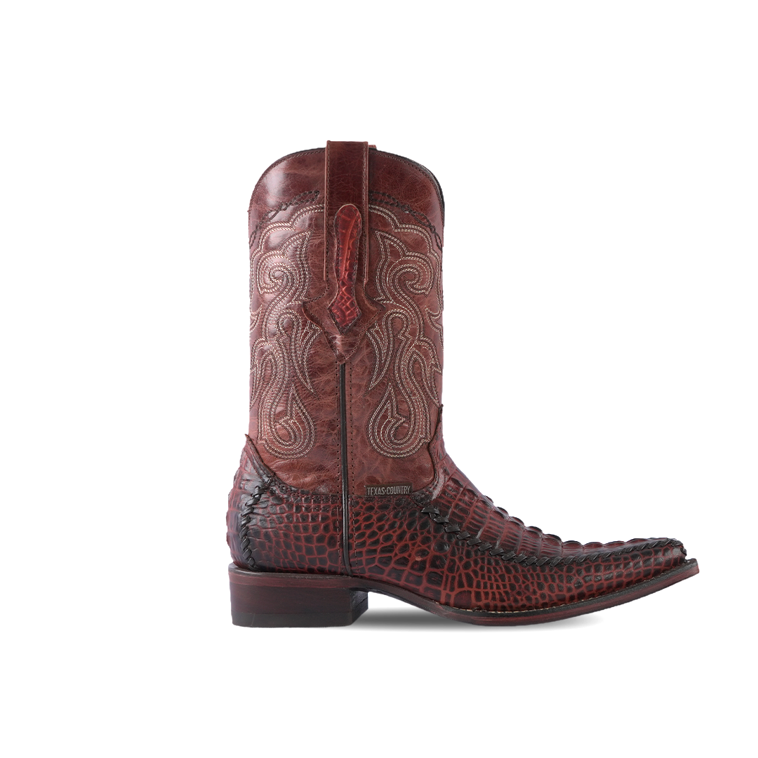 Texas Country Western Boot Colita Cognac Manglar Versy Toe E203
