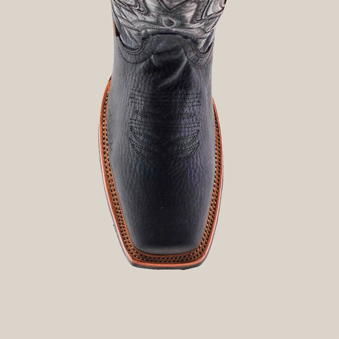Cheyenne Black - Rodeo Toe (E28) Gomez Western Wear Cheyenne Black - Rodeo Toe (E28) Gomez Western Wear