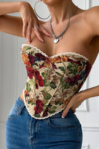 Floral Corset - Top
