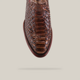 Exotic Python - Brown - Round Toe