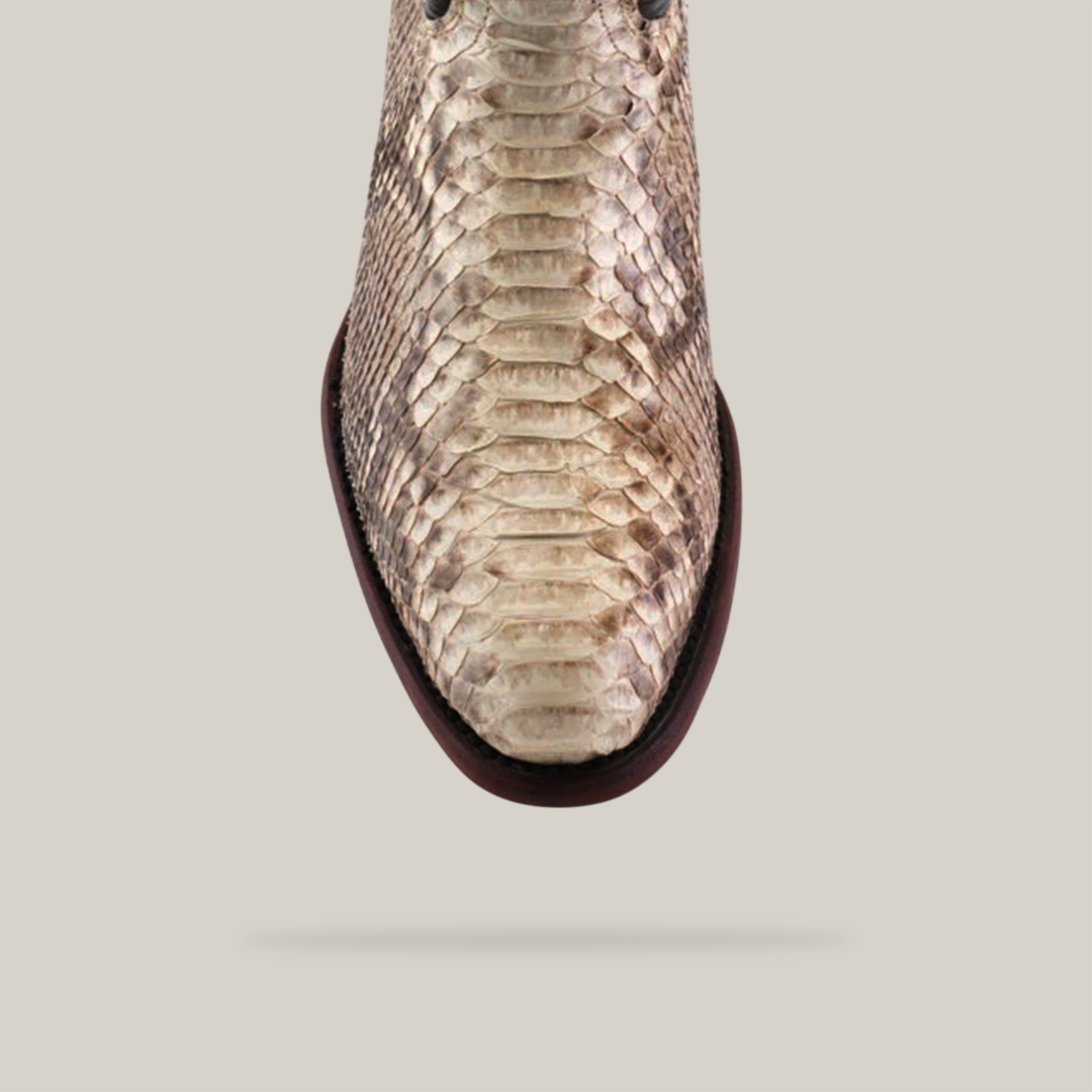 Exotic Python - Natural - Round Toe