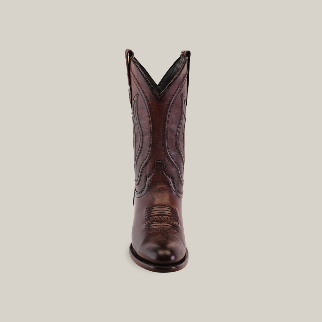 Western - Platinum - Brown - Roper Toe | Texas Country  display picture 3