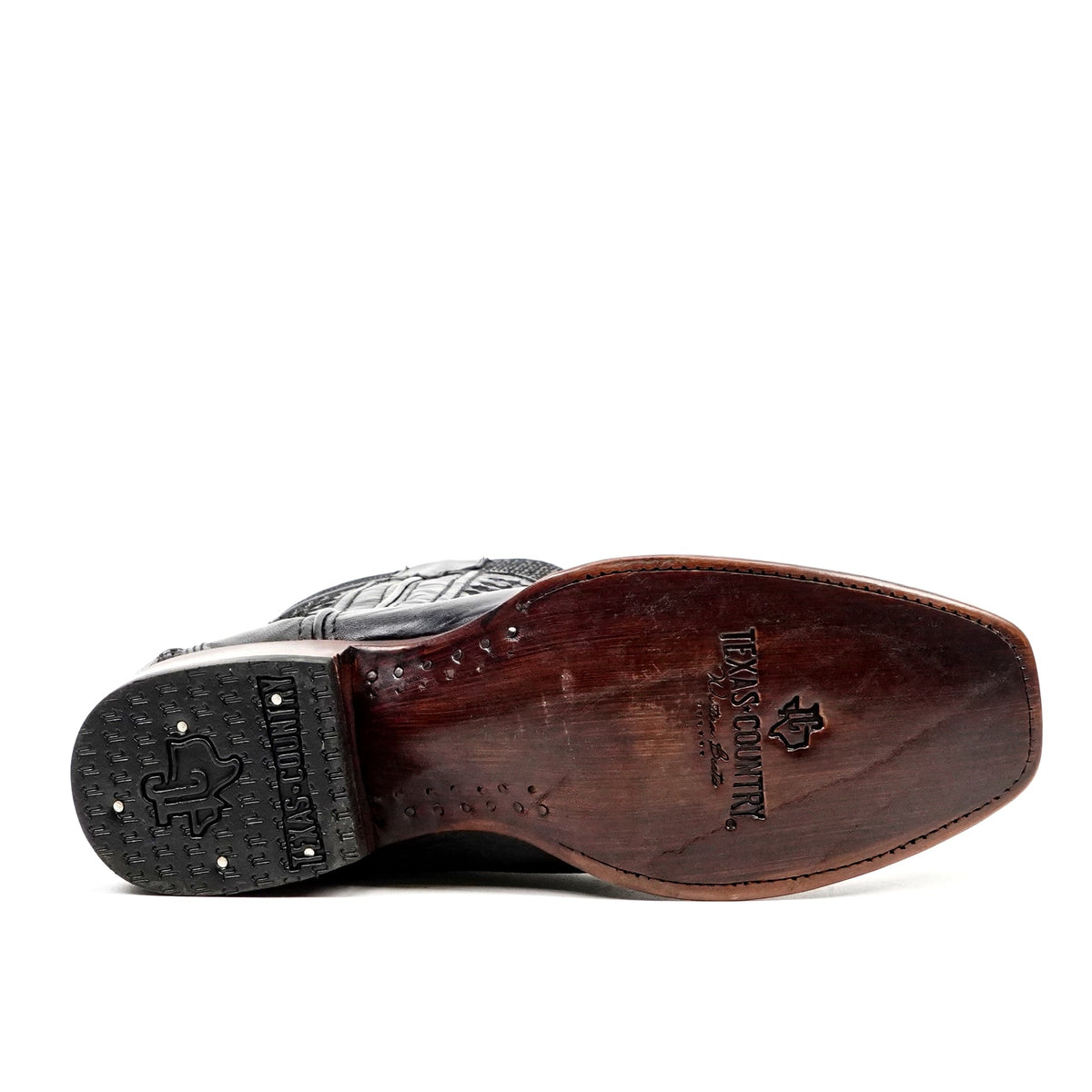 Alligator Belly Black Zip Boots - Narrow Square Toe (FLO22) - Gomez Western Wear