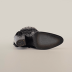 Austin Fringe Bootie Wine - J Toe - Gomez Western Wear