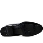 Black Snake Ankle Boots - Embossed Leather - Roper Toe (E955) - Gomez Western Wear