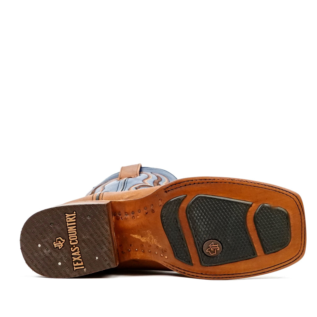Brandy Cowboy Boots - Square Toe (E951) - Gomez Western Wear