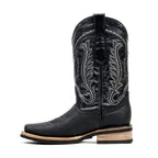 Cheyenne Black Cowboy Boots - Slip-Resistant Sole - Rodeo Toe (E28) - Gomez Western Wear
