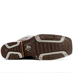Cheyenne Chocolate Cowboy Boots - Slip-Resistant Sole - Rodeo Toe (E28) - Gomez Western Wear