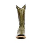 Cleyton Olive Cowboy Boots - Square Toe (E944) - Gomez Western Wear