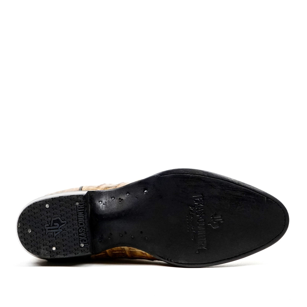 Crocodile Tail Orix Boots - Embossed Leather - Round Toe (E437) - Gomez Western Wear