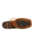 Fawn Cowboy Boots - Square Toe (E951) - Gomez Western Wear