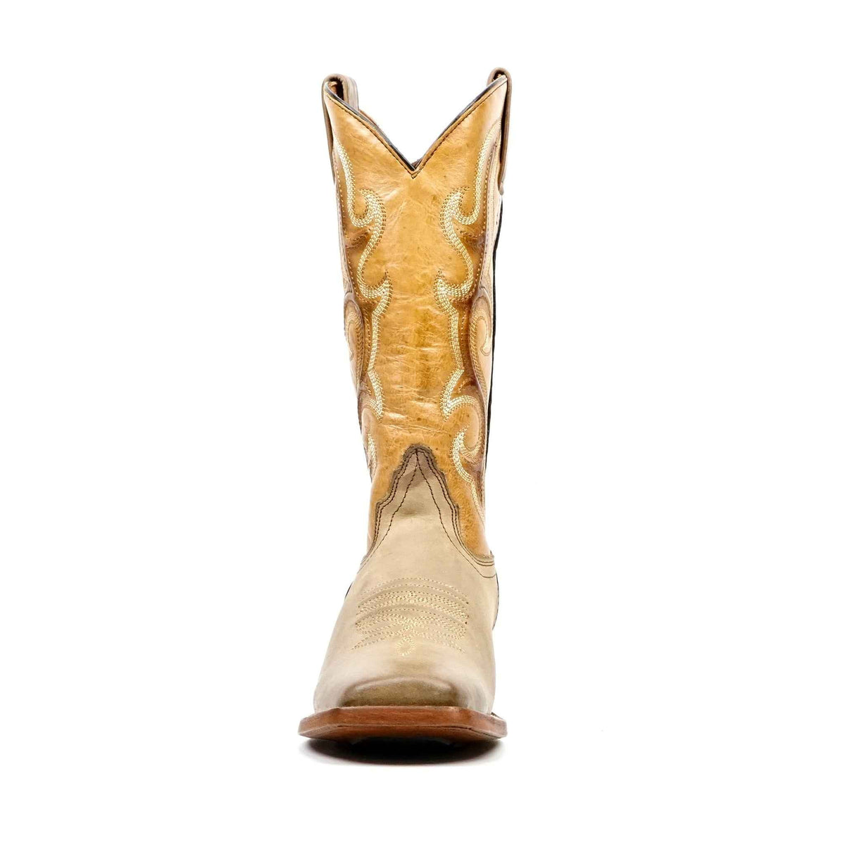 Fawn Cowboy Boots - Square Toe (E951) - Gomez Western Wear