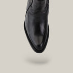Francia Rings Tall Shaft Black - J Toe - Gomez Western Wear