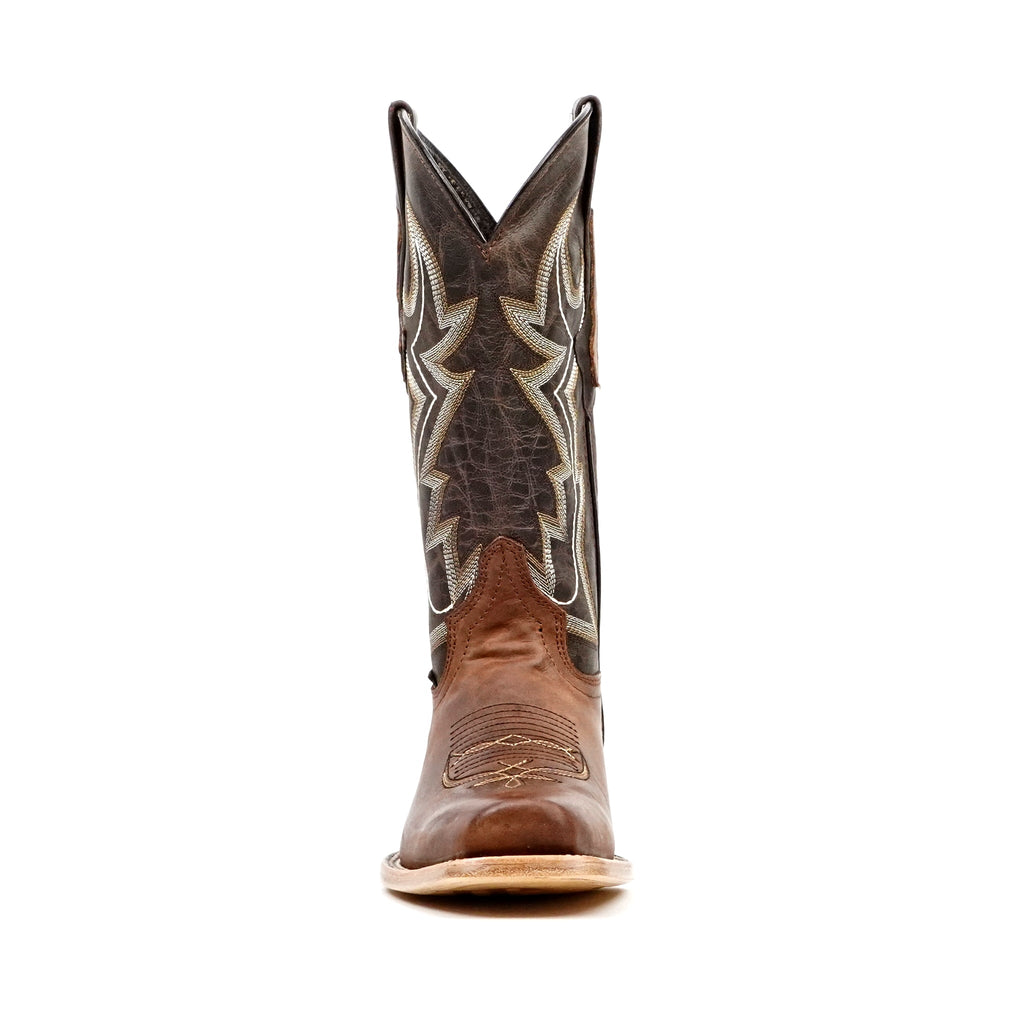Fresno Cognac Cowboy Boots - Narrow Square Toe (E906) - Gomez Western Wear