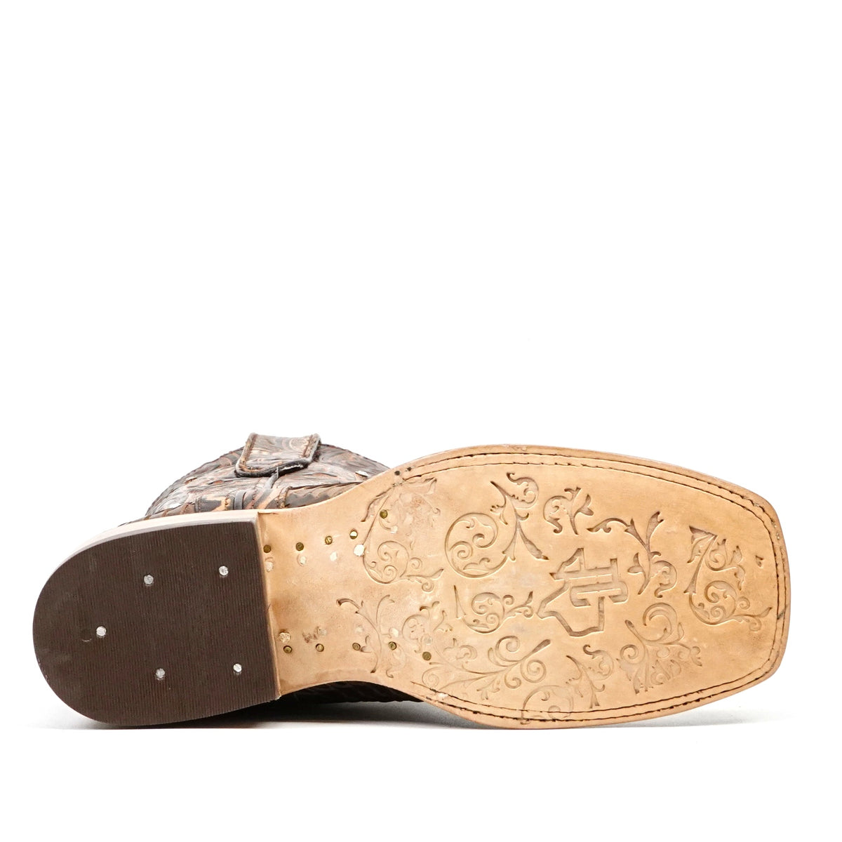 Gabbie - Basketweave Chocolate - Gomez Western Wear