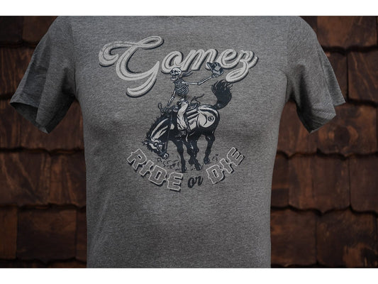 Gomez T-Shirt "Ride or Die" Grey