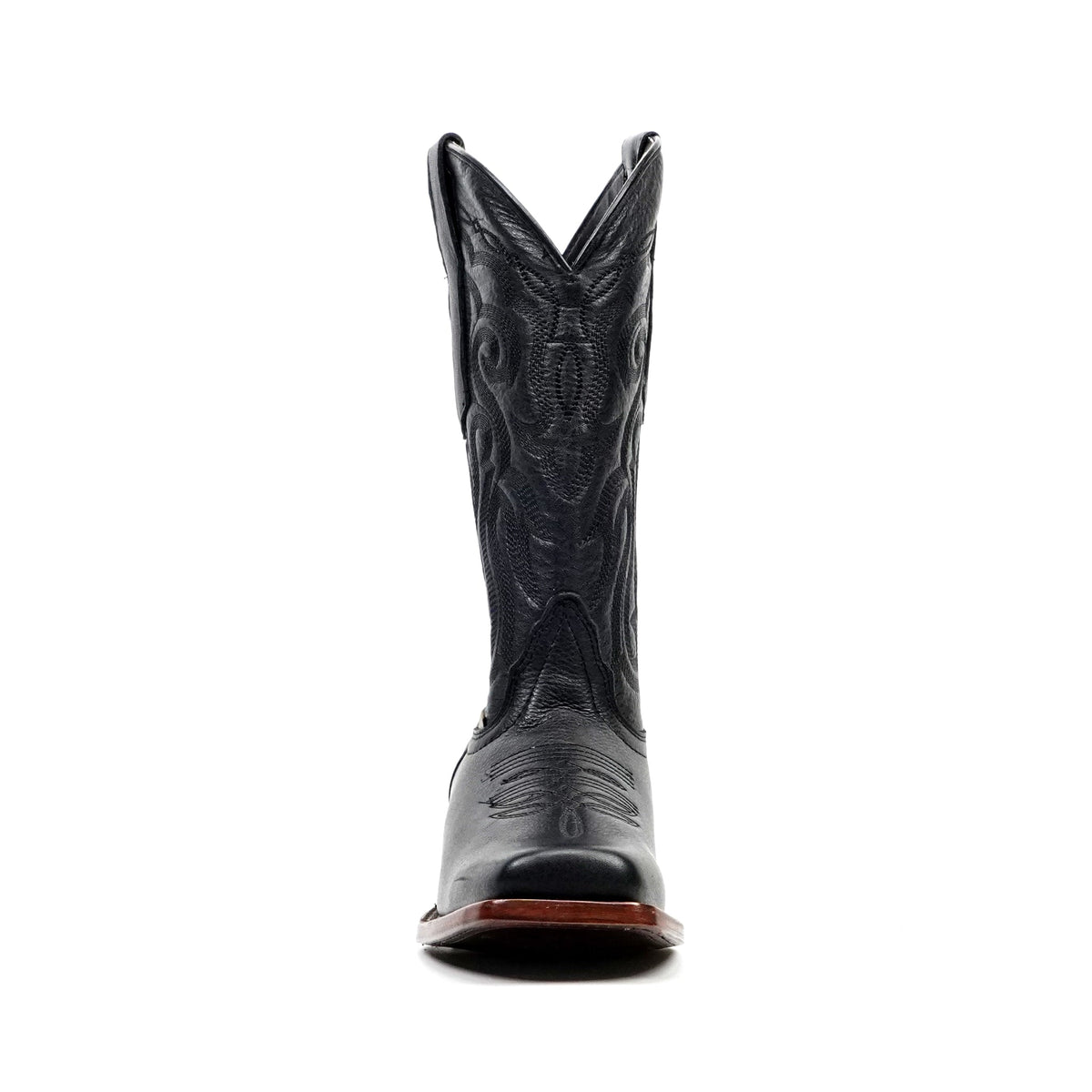Grisly Cowboy Boots - Black - Rodeo Toe (E50) - Gomez Western Wear