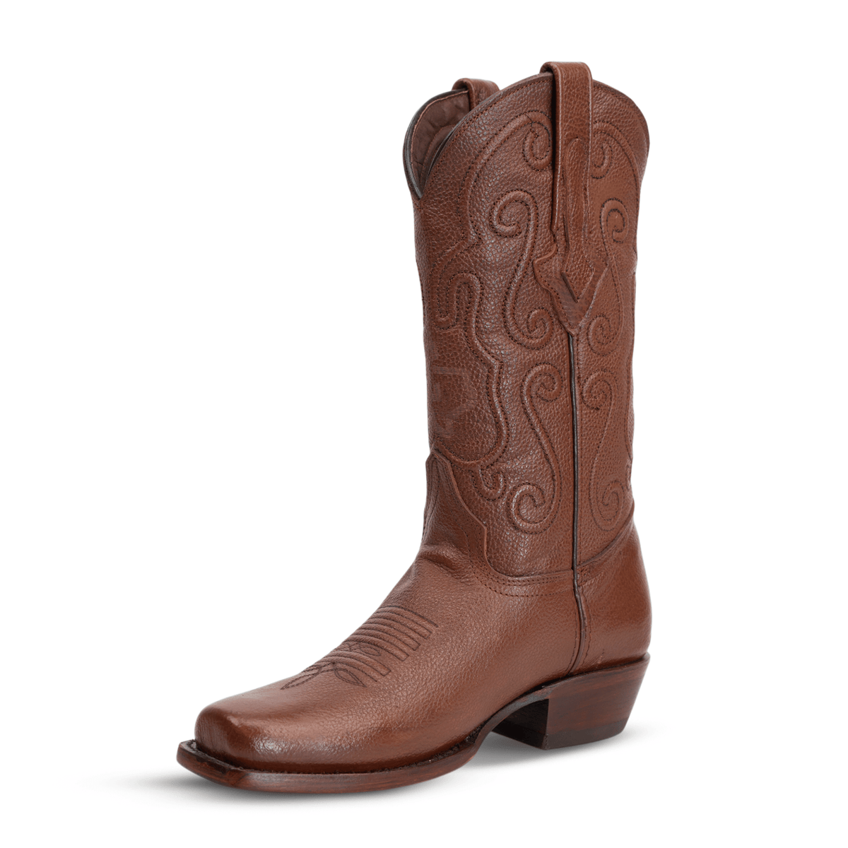 Grisly Cowboy Boots - Brown - Narrow Square Toe (E484) - Gomez Western Wear