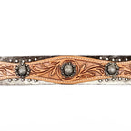 Hand-Tooled Leather Belt (MOD12) - Gomez Western Wear
