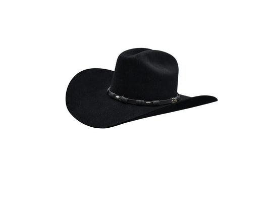 Justin Hats 6X Black Townes