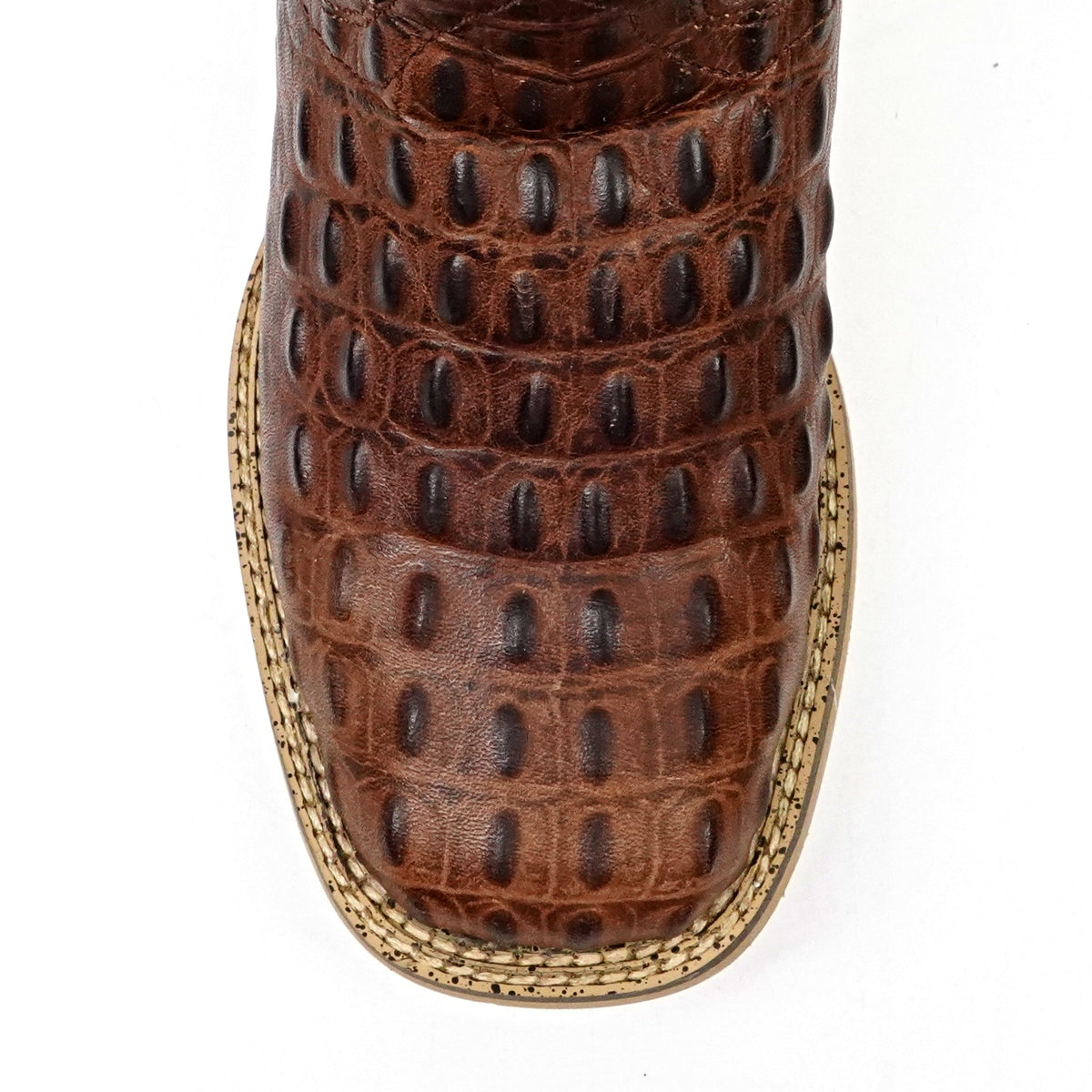 Kids Crocodile Choco Boots - Embossed Leather - Square Toe (K10-1) - Gomez Western Wear