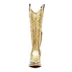 Linda Neo Gold Tall Shaft Boots - Snip Toe - Gomez Western Wear