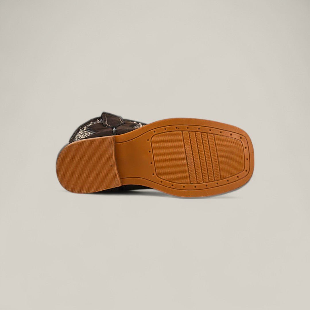 Orion Suede Oxford - Square Toe - Kids Boots - Gomez Western Wear