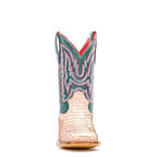 Python Girls Boots - Pink - Square Toe - Gomez Western Wear