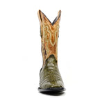 Rhodes Caiman Belly Boots - Agave - Cutter Toe - Gomez Western Wear